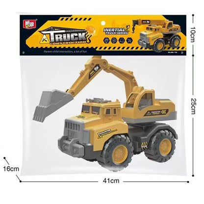 Large Construction Truck Toys – Excavator, Loader, Mixer & Crane