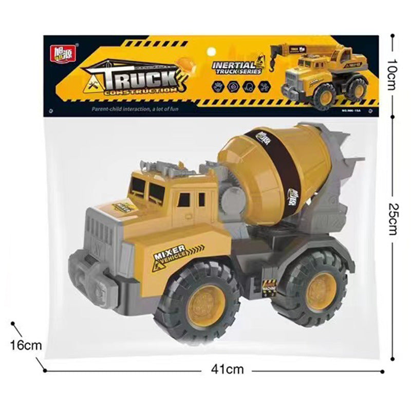 Large Construction Truck Toys – Excavator, Loader, Mixer & Crane