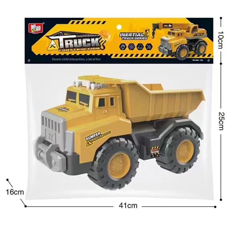 Large Construction Truck Toys – Excavator, Loader, Mixer & Crane