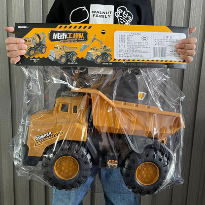 Large Construction Truck Toys – Excavator, Loader, Mixer & Crane