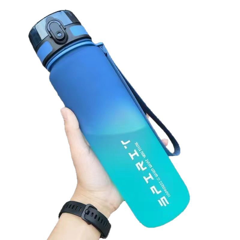 Large Capacity Sports Water Bottle – Portable, Heat-Resistant, 500ml–1000ml