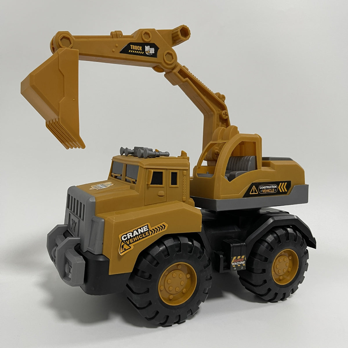 Large Construction Truck Toys – Excavator, Loader, Mixer & Crane