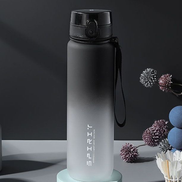 Large Capacity Sports Water Bottle – Portable, Heat-Resistant, 500ml–1000ml