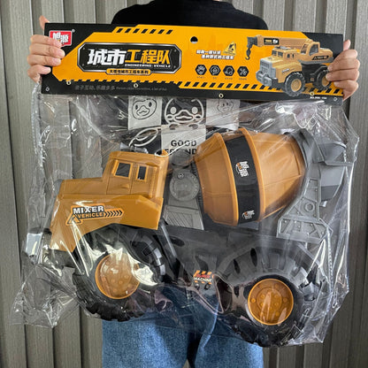 Large Construction Truck Toys – Excavator, Loader, Mixer & Crane