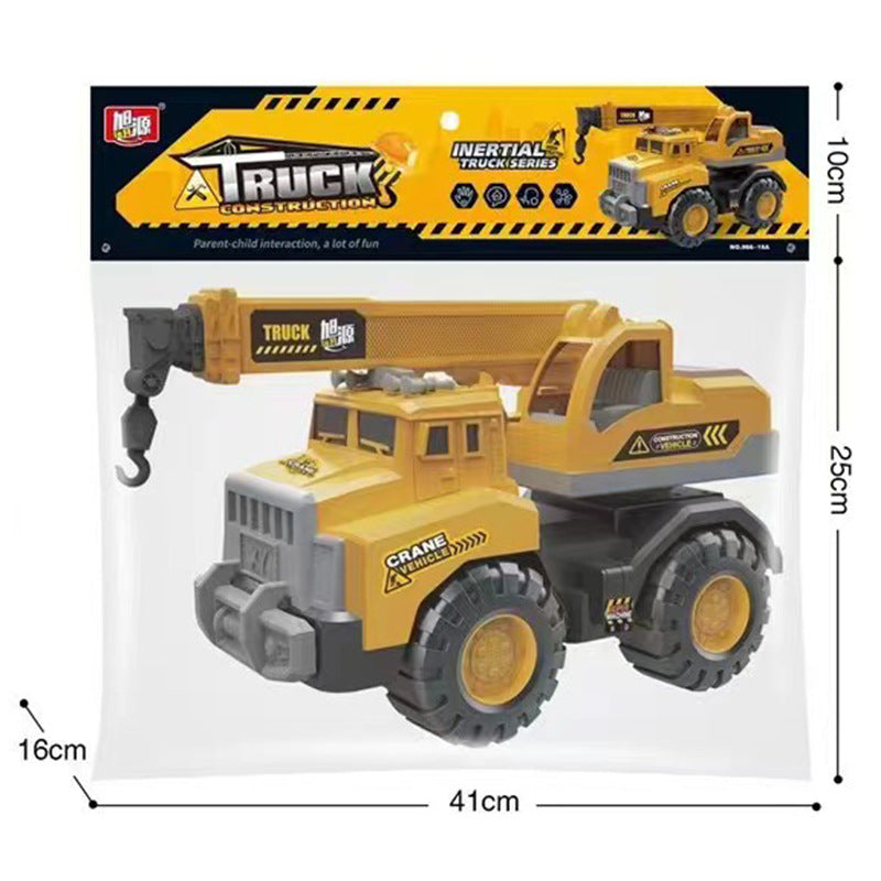 Large Construction Truck Toys – Excavator, Loader, Mixer & Crane