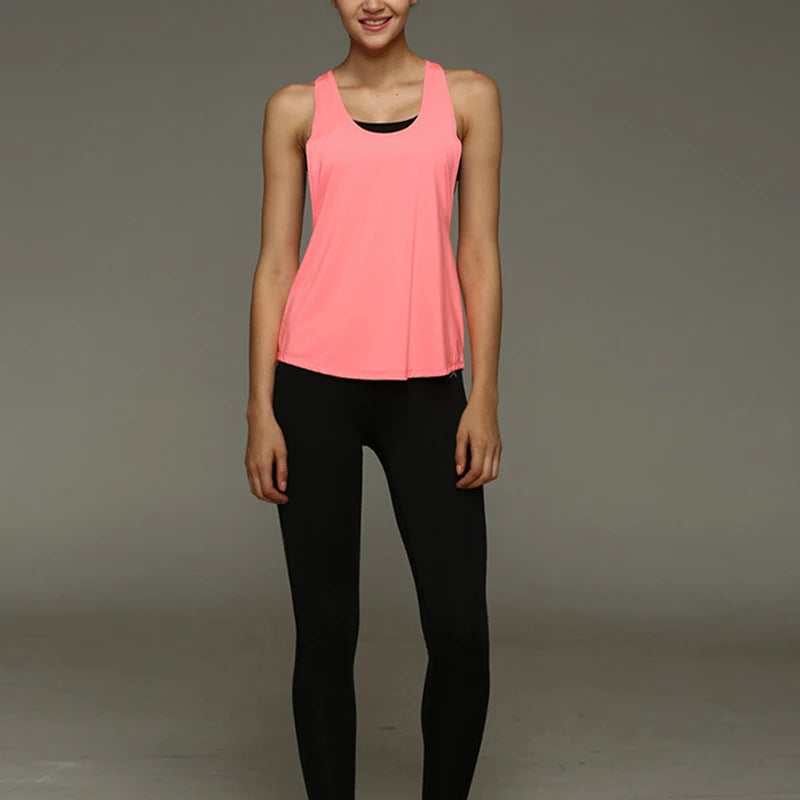 Women's Quick-Dry Racerback Workout Tank Top