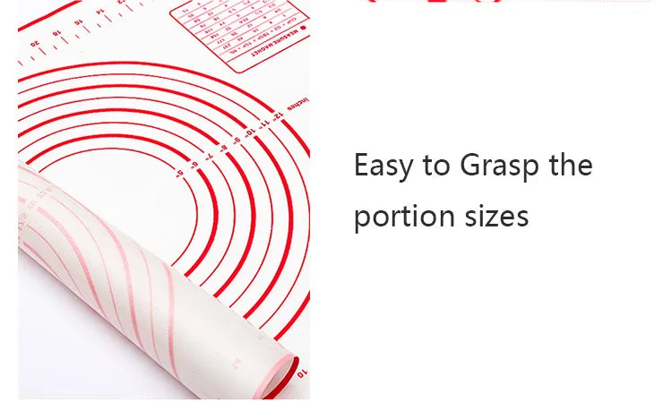 Silicone Baking & Pastry Mat – Non-Stick Dough Rolling Mat