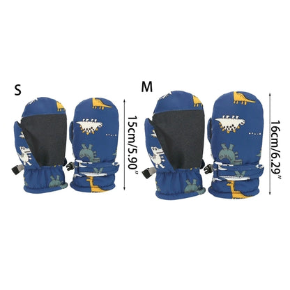 Muffole da sci per bimbi piccoli – Muffole antiscivolo da neve dalla taglia 6 mesi alla 4T