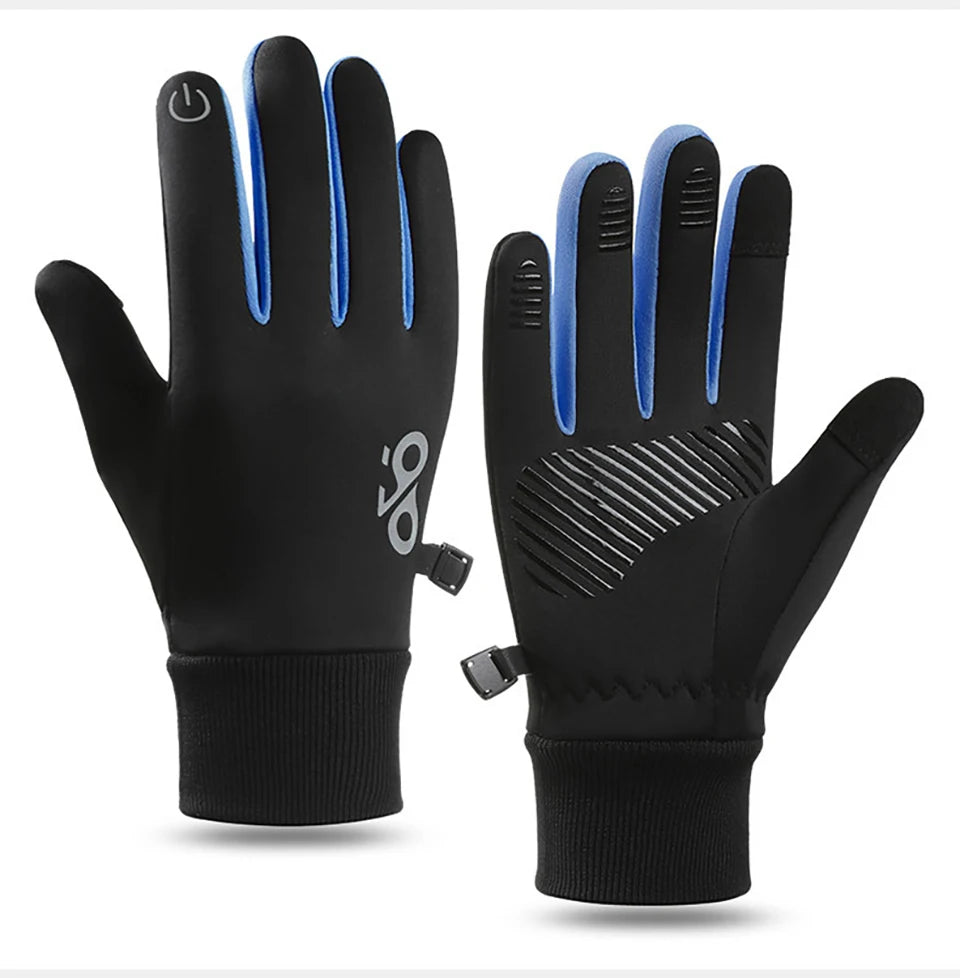 Kids' Thermal Touchscreen Sports Gloves – Anti-Slip (Ages 6–16)