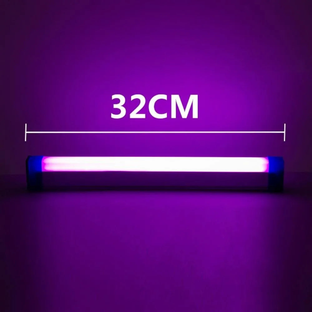 أنبوب إضاءة LED بنظام RGB - عصا إضاءة يدوية قابلة لإعادة الشحن، 17 أو 32 سم