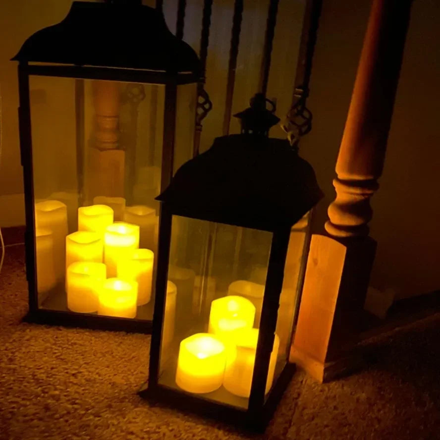 Flameless Flickering LED Candles Lamp Home Decoration Battery Powered Candles for Wedding Decor Birthday Party Supplies Warm