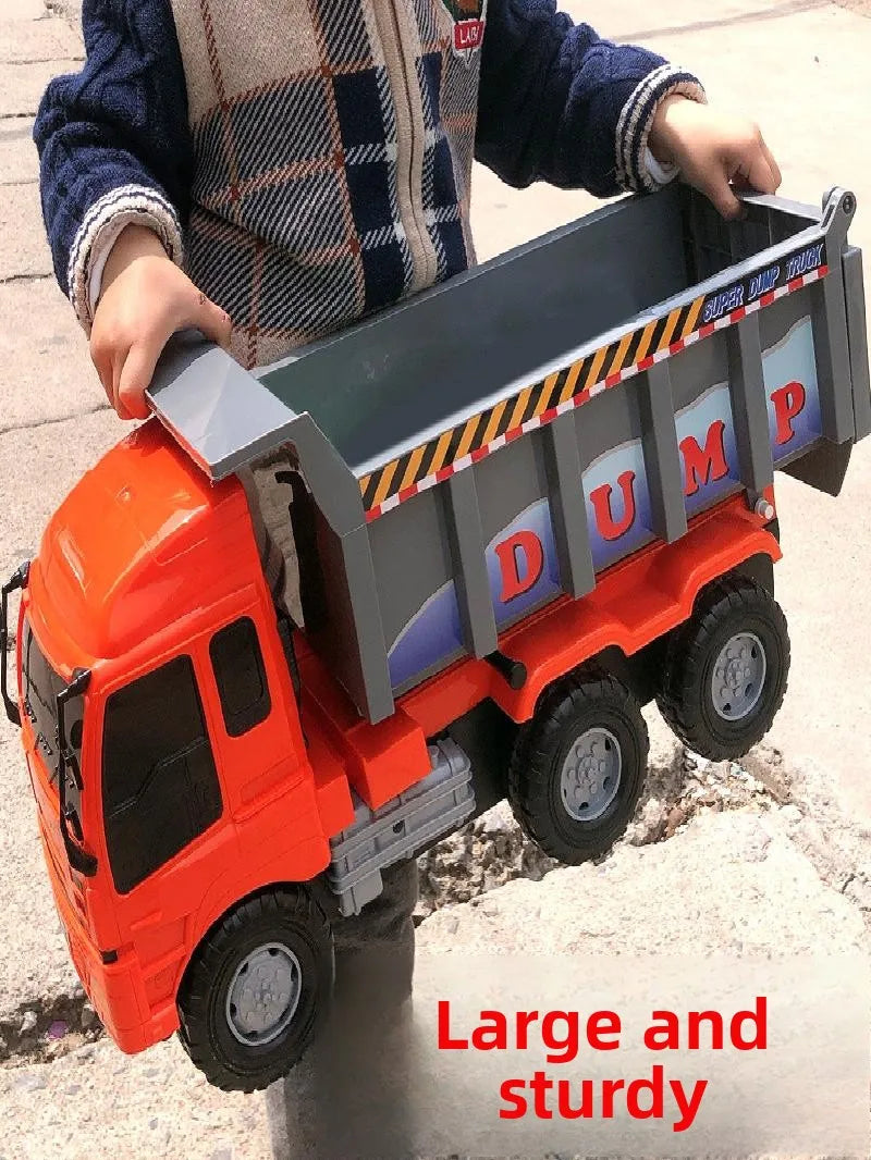 Giant Ride-On Dump Truck Toy – Extra-Large Construction Truck