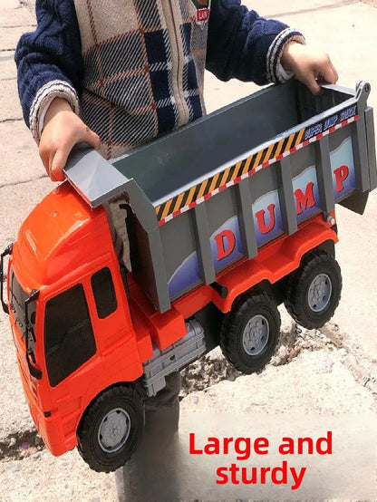 Giant Ride-On Dump Truck Toy – Extra-Large Construction Truck