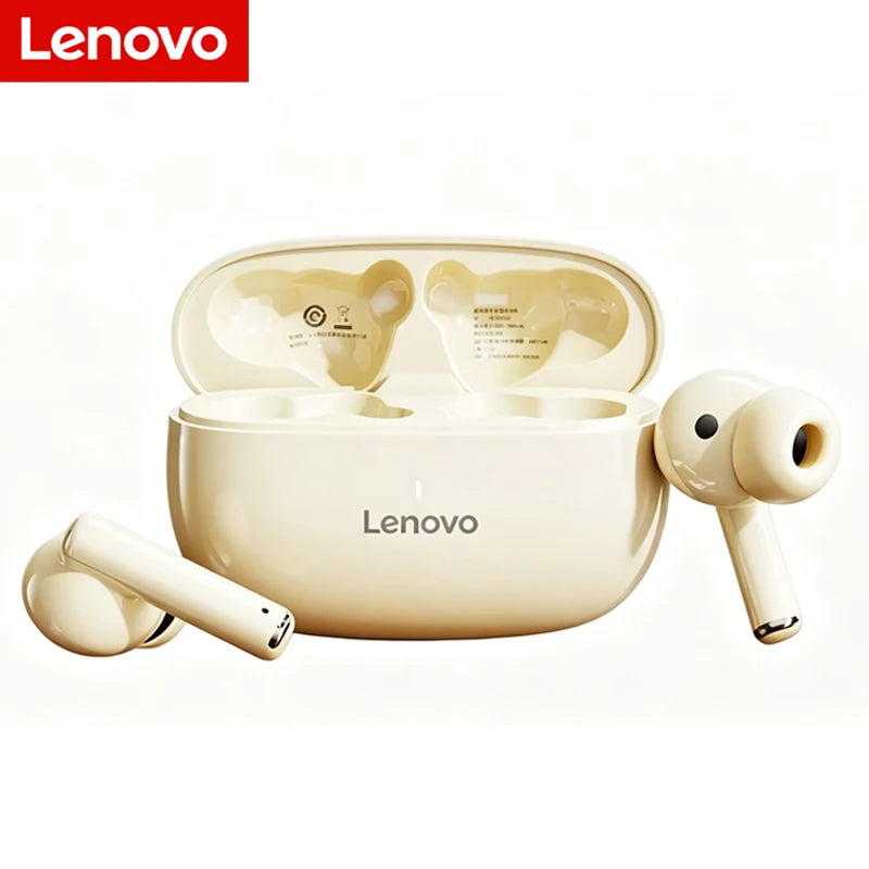 Lenovo TA210 Wireless Over-Ear Headphones – Bluetooth 5.3, Built-In Mic, Noise Isolating