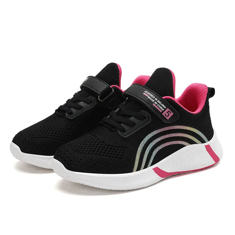 Girls' Mesh Running Sneakers