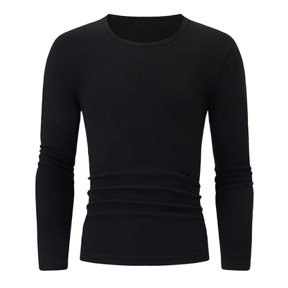 Men's Thermal Base Layer Top – Warm Long-Sleeve Undershirt