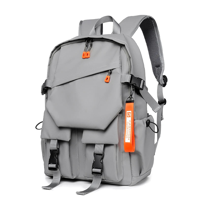 Luxury Men's 15.6" Laptop Backpack - Waterproof High-Capacity Travel & School Bag