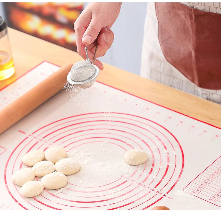Silicone Baking & Pastry Mat – Non-Stick Dough Rolling Mat