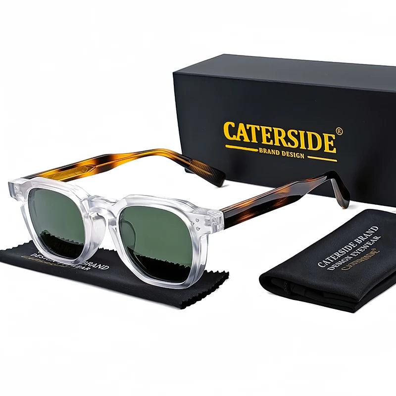 Caterside Fashion Sunglasses – Square Frame UV400 for Men & Women | Travel, Party & Festival