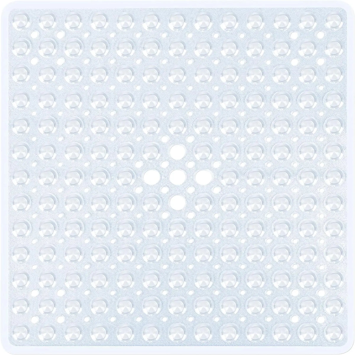 Non-Slip Shower Mat with Suction Cups, 53 x 53 cm