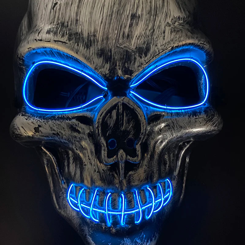 LED Light-Up Pirate Captain Hat - Glowing Tricorn Costume Hat for Halloween & Parties