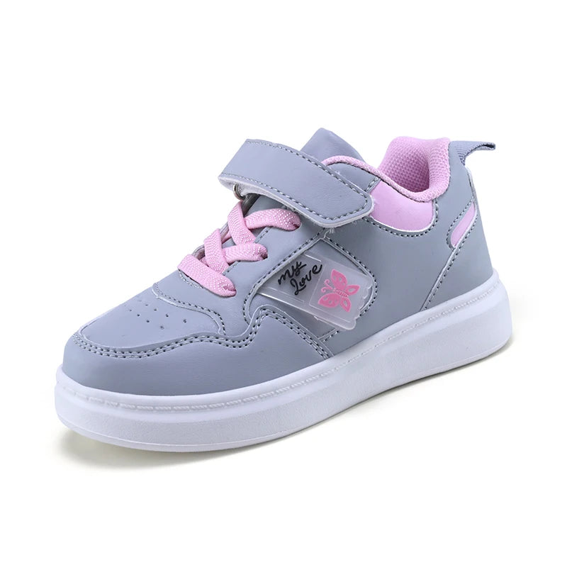 Girls' PU Leather Casual Shoes
