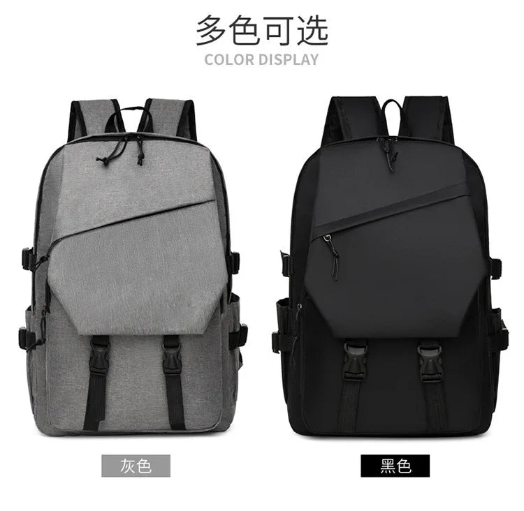 Multi-Functional Student Laptop Backpack - Large Capacity Commuter School Bag