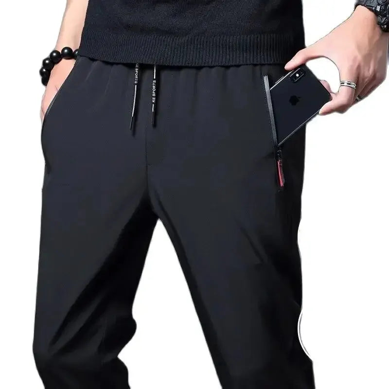 Men's Lightweight Straight-Leg Casual Pants