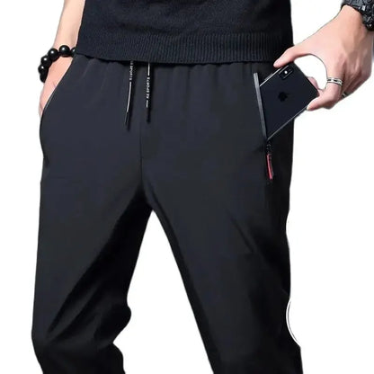 Leichte Herren-Freizeithose mit geradem Bein