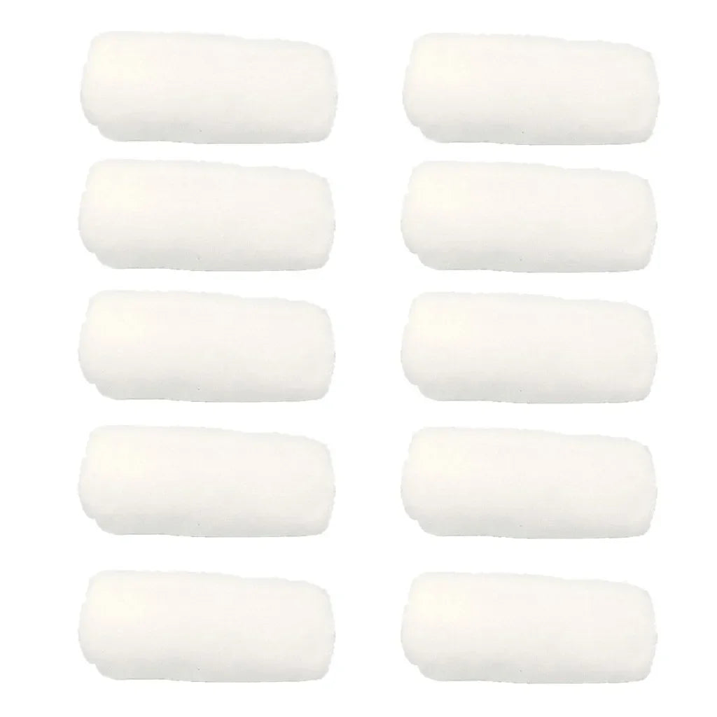 White Microfibre Face Cloths – 25 × 25 cm, 10 to 100 Pack