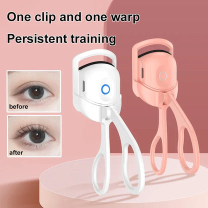 Heated Eyelash Curler – Rechargeable Lash Curling Wand