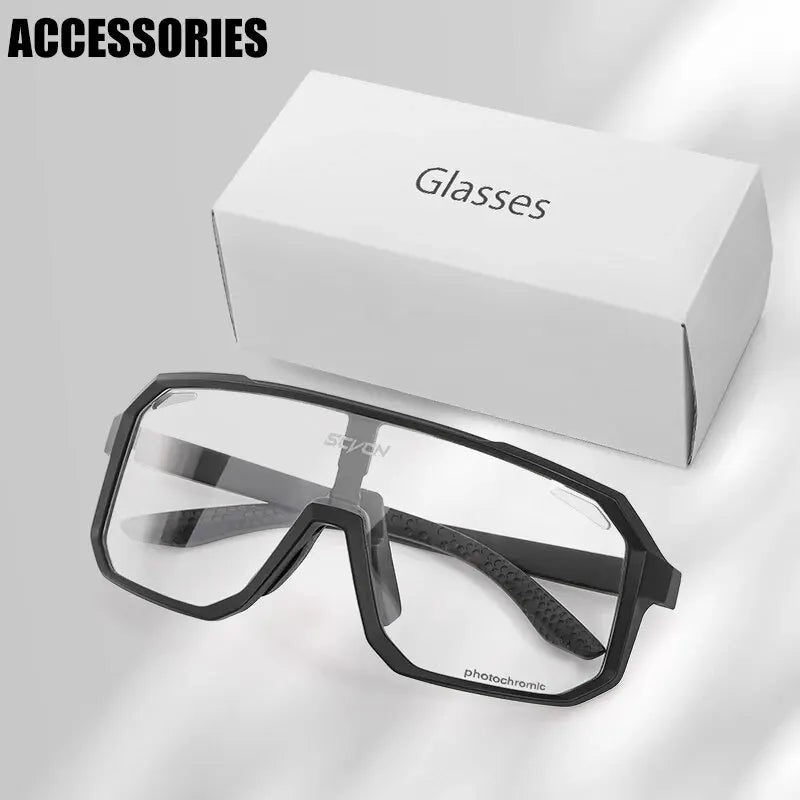 Photochromic Cycling Glasses – UV400 Sports Sunglasses for Men & Women | Bike, Hiking & Outdoor