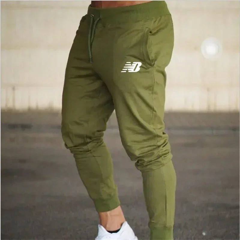 Men's Lightweight Elastic-Waist Jogger Pants