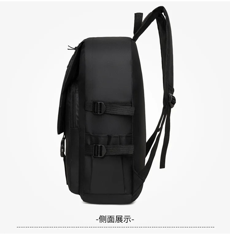 Multi-Functional Student Laptop Backpack - Large Capacity Commuter School Bag