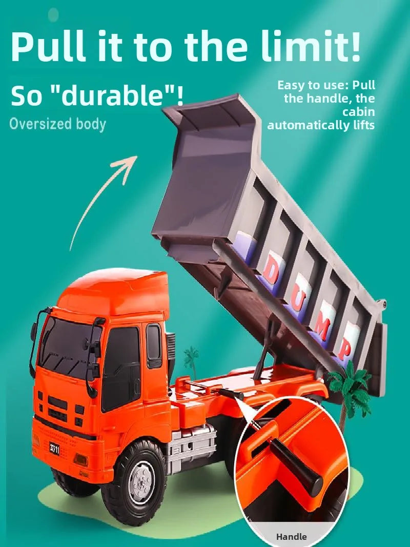 Giant Ride-On Dump Truck Toy – Extra-Large Construction Truck