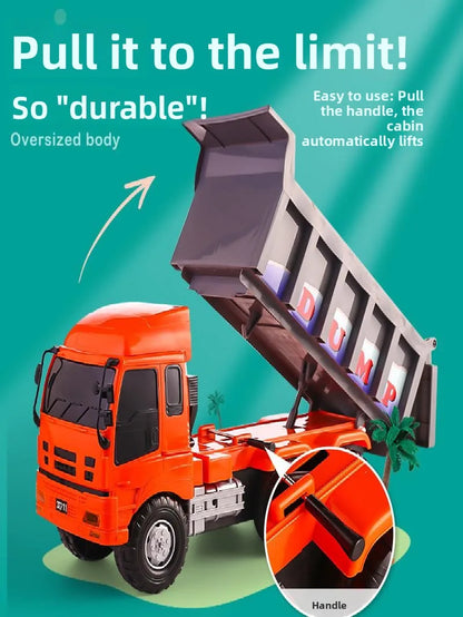Giant Ride-On Dump Truck Toy – Extra-Large Construction Truck