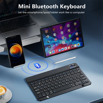 Bluetooth Keyboard & Mouse – Slim Wireless Set for Tablets & Laptops