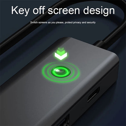 12-in-1 USB-C Hub Docking Station | 4K HDMI, RJ45 Ethernet, PD Charging for MacBook & Laptops