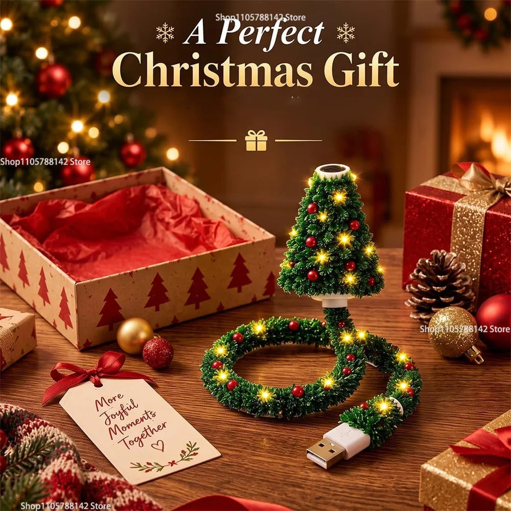 Christmas Tree Night Light Projector – Ceiling & Wall Decor