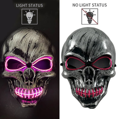Leuchtende LED-Piratenkapitänmütze – leuchtender Dreispitz-Kostümhut für Halloween & Partys