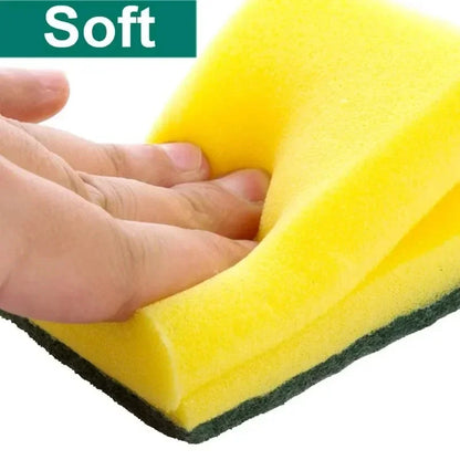 Spugna Magica Doppia Faccia Altamente Assorbente per Pulizia Pentole e Ruggine Spazzola Pulitrice Utensile per Pulizia Cucina