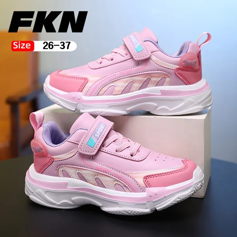 Girls' PU Sneakers