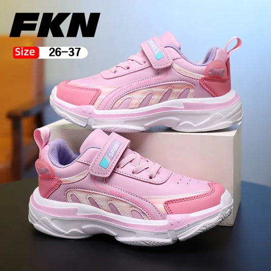 Girls' PU Sneakers