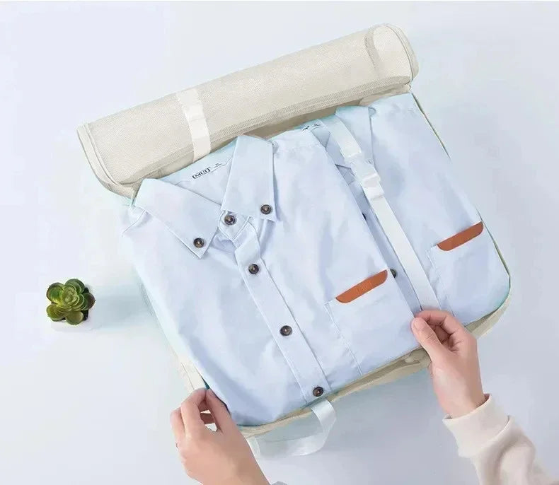 7/8/9/10 Pcs Set Travel Organizer Storage Bags Suitcase Packing Cubes Cases Portable Wardrobe Luggage Clothes Shoe Pouch Fold