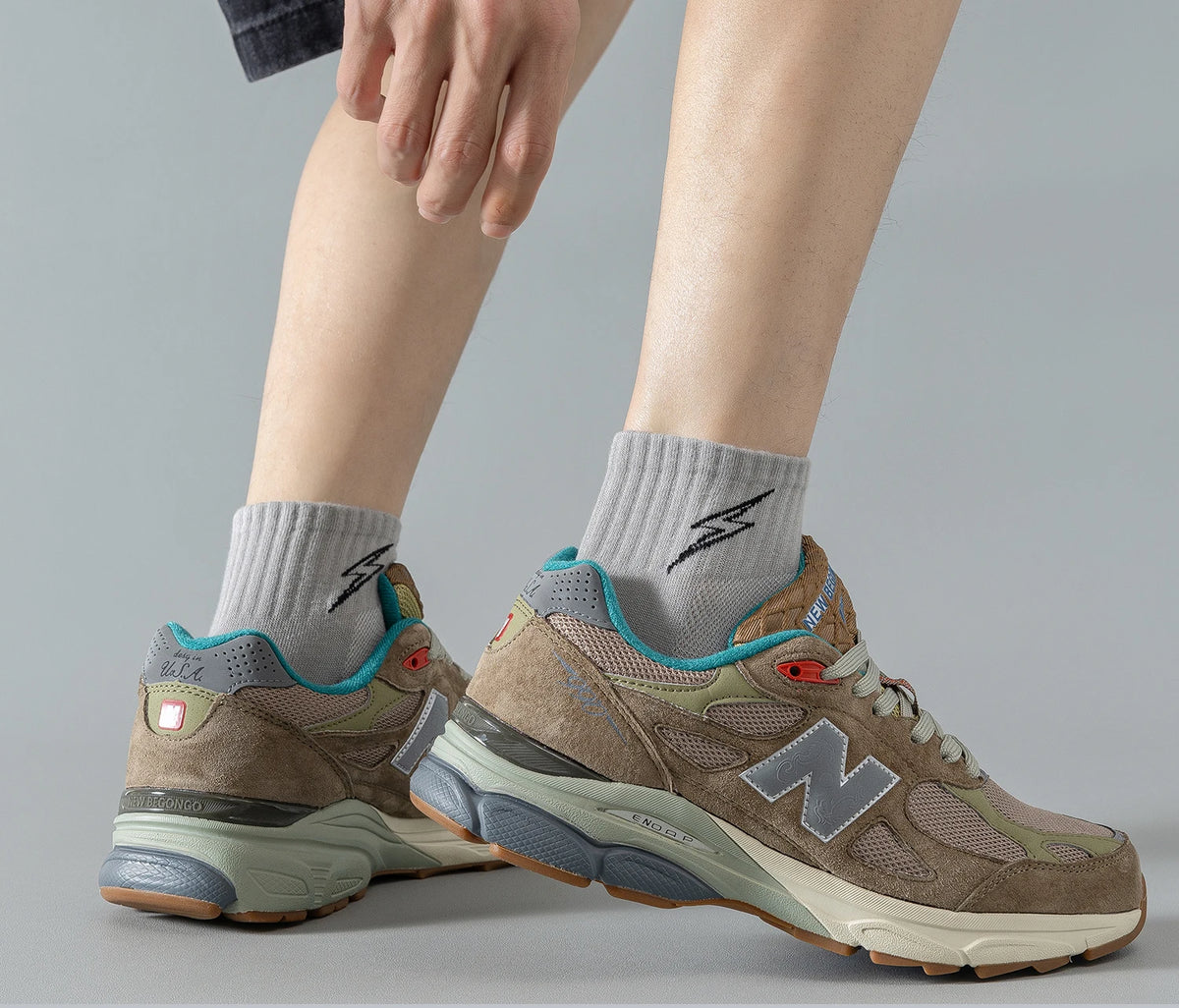 Men's Quarter Socks – 5 Pairs, Cotton-Blend Athletic Socks
