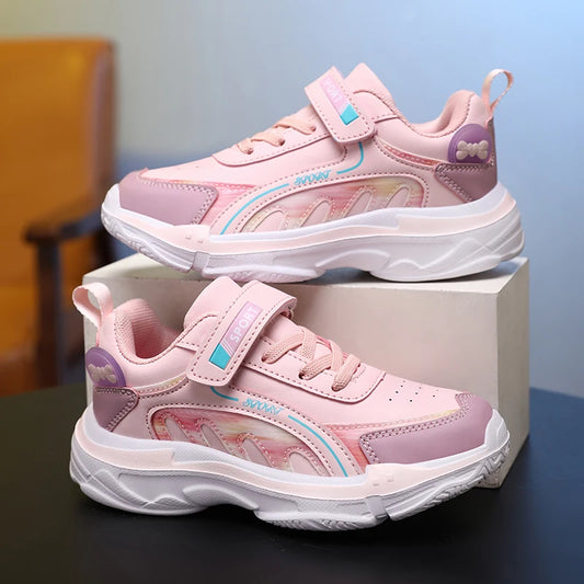 Girls' PU Sneakers