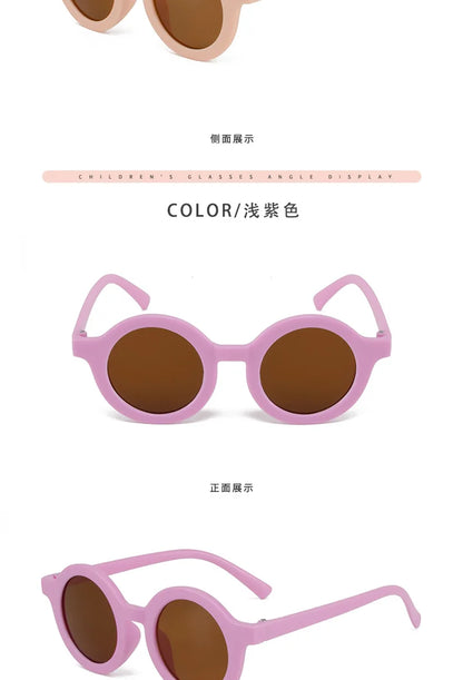 Kids' Round Sunglasses – Toddler & Child Sun Shades, Ages 1–7