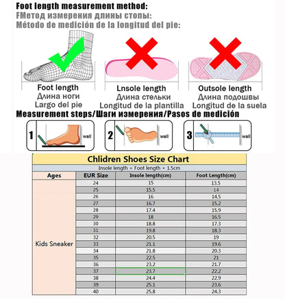 Botas de nieve de invierno para niños con puntera ancha y forro de felpa