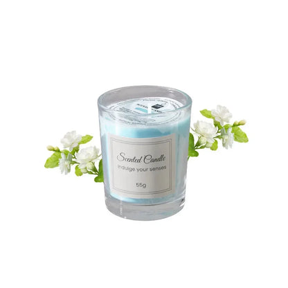 Aromatherapie-Kerze aus Sojawachs | 8 Std. Brenndauer | Rauchfrei | Lavendel, Rose oder Gardenie | Für Zuhause, Hotel & als Geschenk