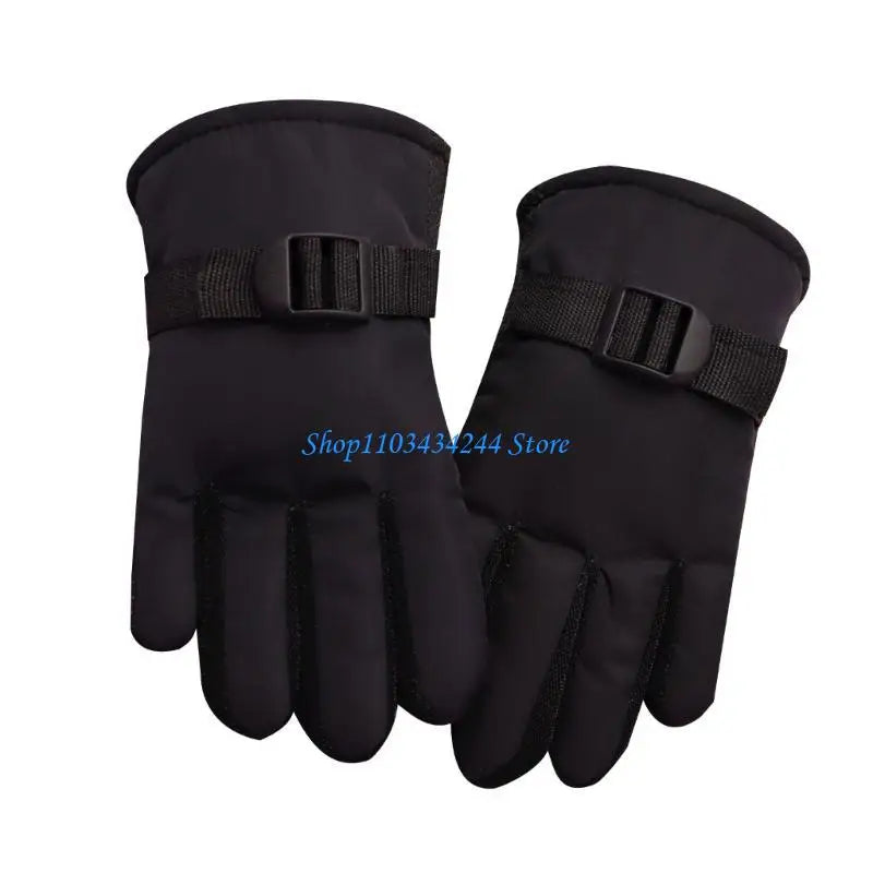 Kids' Insulated Ski Gloves – Windproof Winter Gloves, Ages 3–13